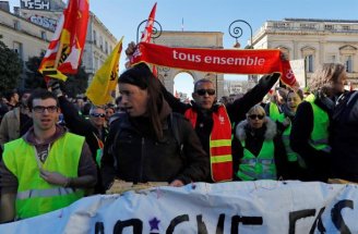 Greve na França uniu nas ruas os coletes amarelos, sindicatos e estudantes