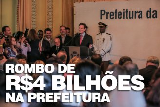 Crivella anuncia rombo de R$4 bilhões na prefeitura do Rio. E o salário dos servidores? 