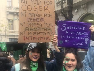 [Imagens da Argentina] #AbortoLegal: Os cartazes das jovens