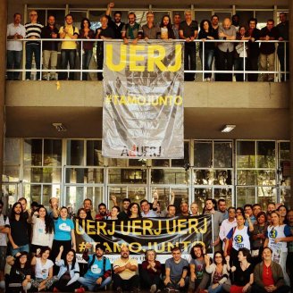 Na UFRJ e Unicamp se expressa a solidariedade à luta da UERJ