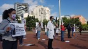 Trabalhadores de setores essenciais realizam protesto em SP