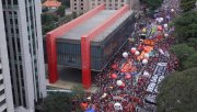 Diferente do que prometeram os organizadores, a presença da direita não aumentou os atos pelo Fora Bolsonaro