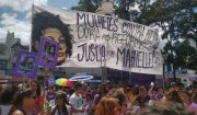 Em Campinas (SP), mulheres marcham contra o machismo e o governo Bolsonaro