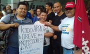 Trabalhadores de Natal se solidarizam com a greve dos professores do RS