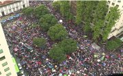 Dezenas de milhares fecham a Candelária e a Pres. Vargas contra ataques de Bolsonaro no RJ
