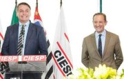 Bolsonaro lança pedra fundamental de Colégio Militar em SP que receberá doação da FIESP