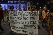 Ato pela liberdade de Rafael Braga reuniu centenas no Rio de Janeiro