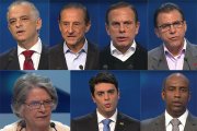 Disputas entre os candidatos golpistas dão o tom no debate de governadores em SP