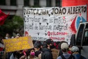 Novo protesto em Porto Alegre contra o assassinato racista de João Alberto no Carrefour