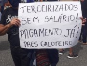 Merendeiras terceirizadas do Rio entram novamente em greve por falta de salário