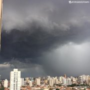 Em São Paulo, dia vira noite e tem queda brusca de 7ºC em 1 hora