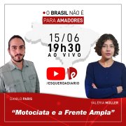 Motociata e a Frente Ampla: é o tema do "Brasil não é para amadores" dessa terça-feira