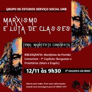 "Um espectro ronda a UnB": tema do grupo de estudos do Serviço Social será "O Manifesto Comunista"