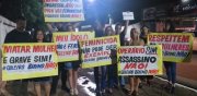 Torcedoras do Operário-MT protestam contra contratação do assassino goleiro Bruno