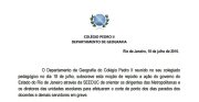 Professores de Geografia do Colégio Pedro II repudiam corte de ponto dos professores do estado do RJ