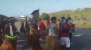 Contra o Marco Temporal, indígenas Pataxó Hã-Hã-Hãe fecharam rodovia na Bahia 