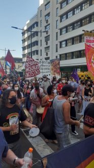 Ato de milhares acontece em Porto Alegre no 20N