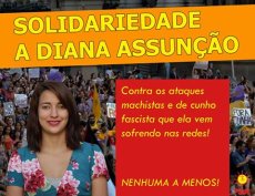 PSOL-SP expressa apoio a Diana Assunção