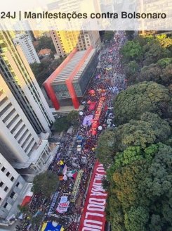 Manifestações contra Bolsonaro rechaçaram privatizações e exigiram vacinas