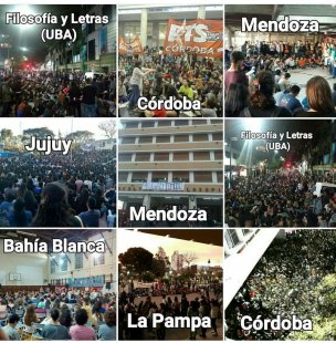 Enorme mobilização estudantil se levanta na Argentina contra os ataques de Macri à educação e o FMI