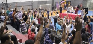 Metroviários de SP aprovam plano de luta e posição contra prisão de Lula