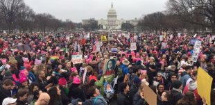 [VÍDEOS AO VIVO] Massiva manifestação de mulheres em Washington