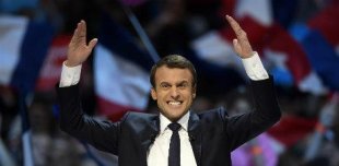 Macron vence as eleições francesas com 65,8% dos votos validos