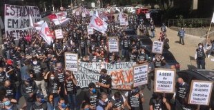 Metroviários mantêm greve em defesa da população frente ao ataque traiçoeiro do Metrô, Tarcísio e Justiça!