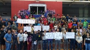 Metroviários pedem liberdade para Rafael Braga