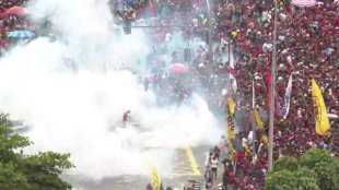 Polícia de Witzel reprime comemoração do Flamengo mostrando de novo que é inimiga do povo