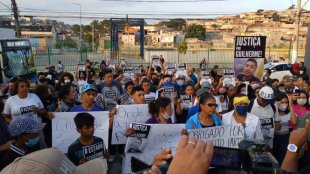 Justiça para Guilherme! Em protesto familiares e moradores cobram justiça por jovem assassinado na periferia de SP
