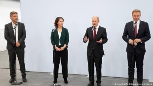 Social-democratas, verdes e liberais fecham frágil coalizão que leva Olaf Scholz ao poder na Alemanha