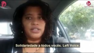 VÍDEOS: membros do Left Voice, portal "irmão" do Esquerda Diário, exigem justiça por Floyd
