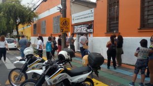 Após SEDUC arrombar novamente Escola Rio Grande do Sul, comunidade protesta