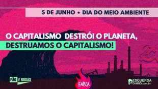 [ESPECIAL] Dia do Meio Ambiente: o capitalismo destrói o planeta, destruamos o capitalismo