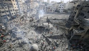 Israel ordenou um “cerco total” à Faixa de Gaza, onde mais de 500 palestinos já foram assassinados