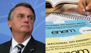 No Enem 2021, Bolsonaro pediu ao MEC para trocar “golpe de 1964” por “revolução”