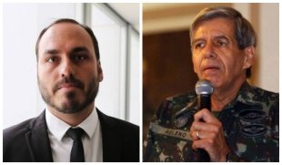Carlos Bolsonaro ataca GSI e General Heleno em caso do avião presidencial com cocaína