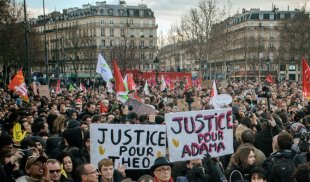 Milhares se manifestaram em Paris contra a violência policial
