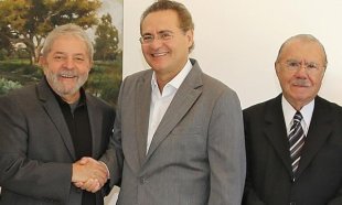 Lula demonstra gratidão ao golpista Renan Calheiros e a Sarney em visita ao nordeste