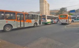 Paralisação de ônibus intermunicipais na Baixada Fluminense