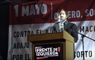 #1deMayo | Nicolás Del Caño - Acto del Frente de Izquierda en Plaza de Mayo - YouTube