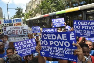 O Globo fala em editorial que o funcionalismo está enforcando o Rio. Não seria Pezão, Temer e eles?