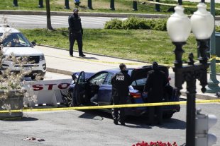 URGENTE: homem invade Capitólio nos EUA, mata policial atropelado e é morto com tiro