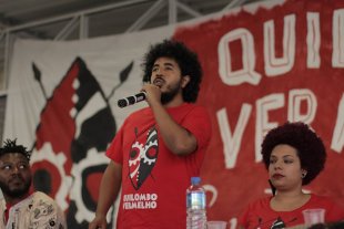 "Ir às ruas hoje unindo nossa classe e mov. negro para impor justiça por Jacarezinho", diz Pablito