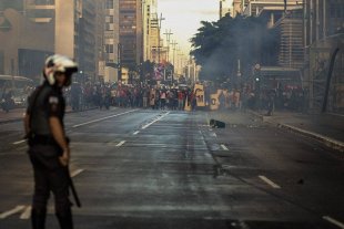 Ato da Frente Povo Sem Medo é reprimido em São Paulo