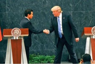 “Seguem os planos de construir um muro”: Donald Trump no México