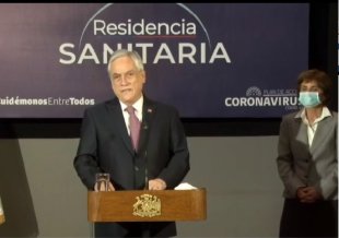 Sistema de saúde atinge sua capacidade máxima e Piñera pede "colaboração"
