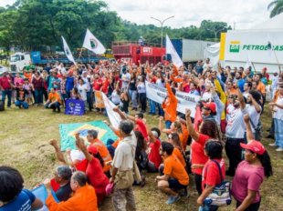 12º dia de greve de petroleiros, 108 unidades paradas enfrentando o autoritarismo do Judiciário e de Bolsonaro