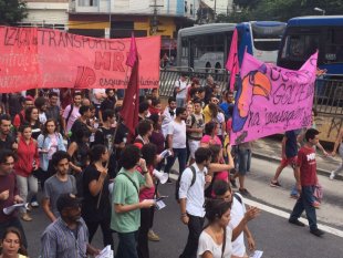 Manifestação contra o aumento começa em São Paulo